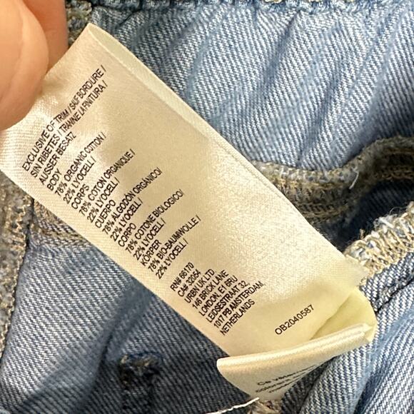 ANTHROPOLOGIE x PILCRO Wharfside High Rise Jogger Jeans Sz 31 {M48} - Picture 9 of 9